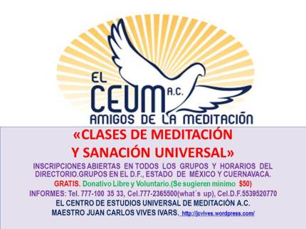 CLASES DE MEDITACIÓN GRUPOS GENERAL
