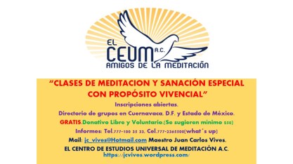 CLASES DE MEDITACION GRUPOS GENERAL