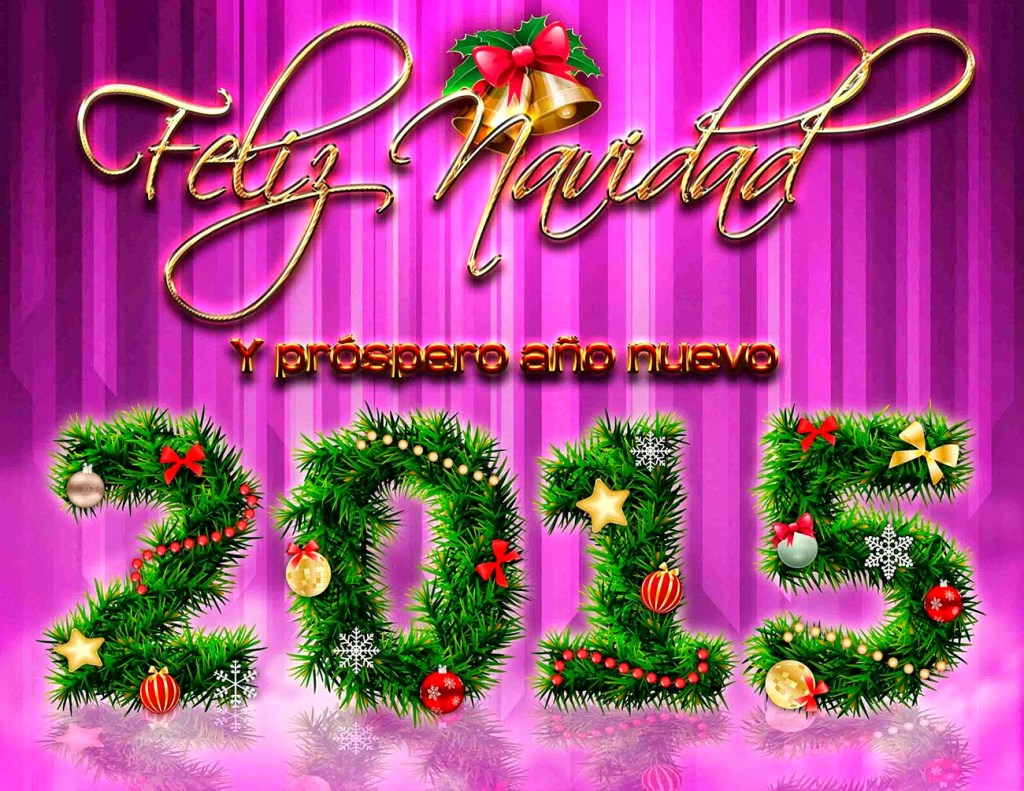 FELIZ NAVIDAD Y PROSPERO AÑO NUEVO 2015 PSD