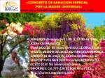 CONCIERTOS MAYO