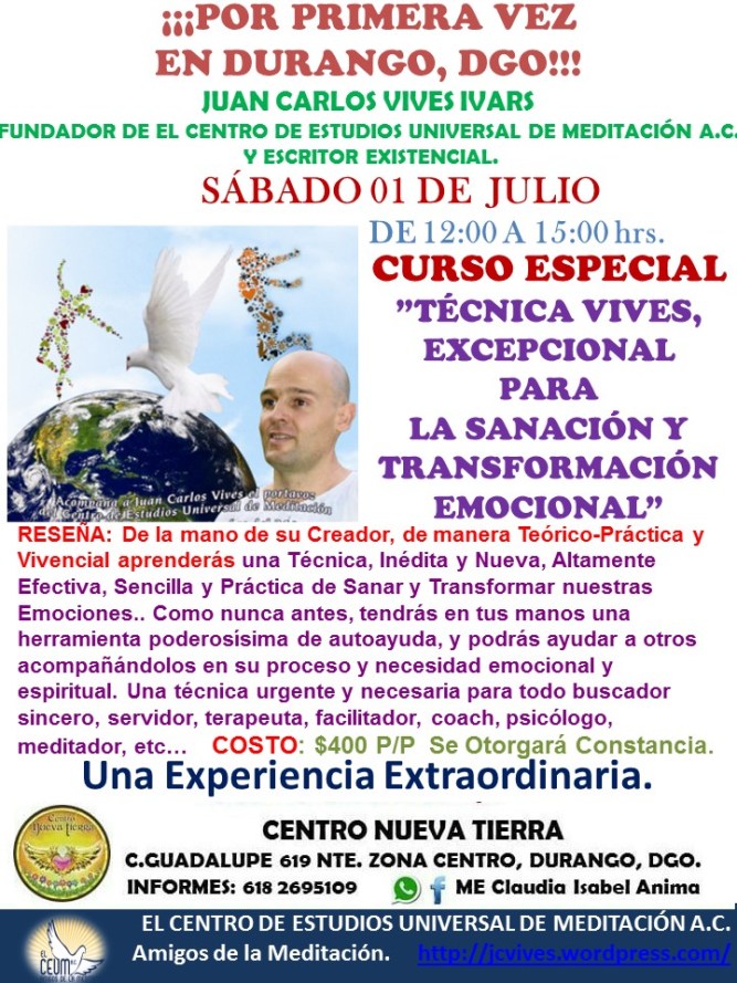Curso Especial Durango 01 de Julio