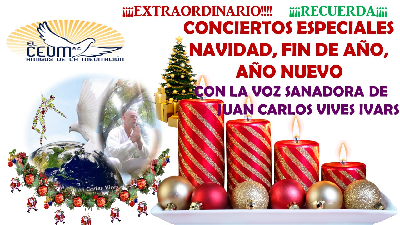 EXTRAORDINARIO CONCIERTOS NAVIDAD, FIN DE AÑO Y AÑO NUEVO