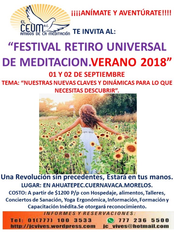 POSTER FESTIVAL VERANO 2018