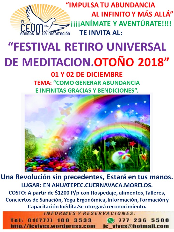 POSTER FESTIVAL OTOÑO 2018